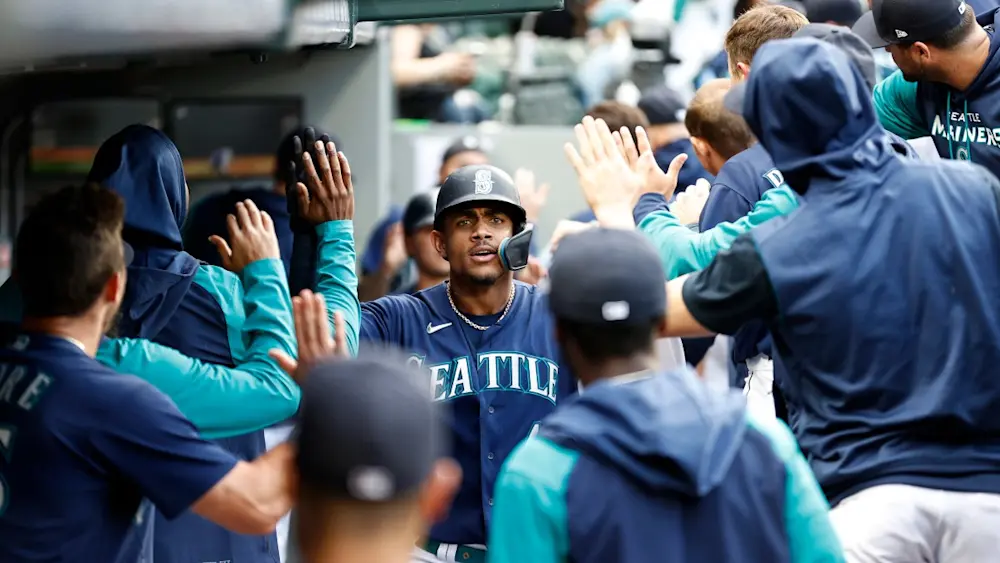 Seattle Mariners Julio Rodriguez Dugout