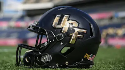 UCF Black Football Helmet