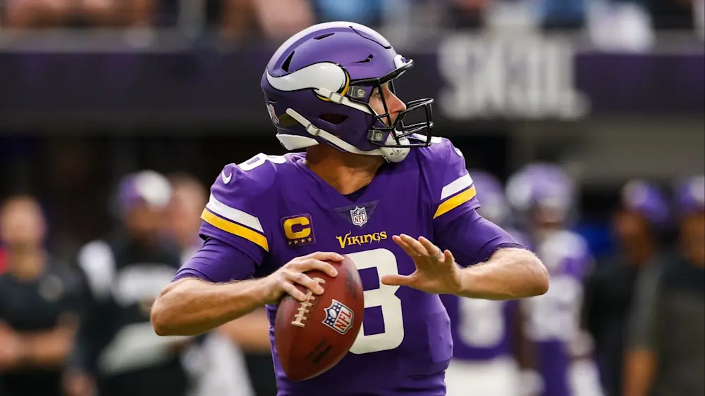 Kirk Cousins Vikings throw