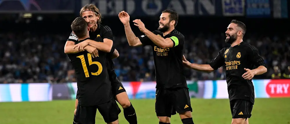 football 2023 champions real madrid away celebration