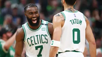 Boston Celtics Jaylen Brown Jayson Tatum