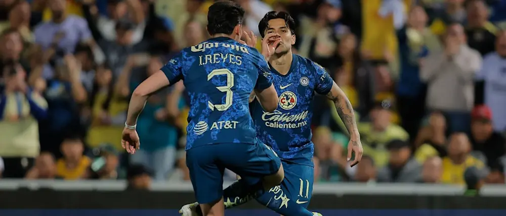 football 2025 mexico ligamx america away goal celebration