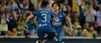 football 2025 mexico ligamx america away goal celebration