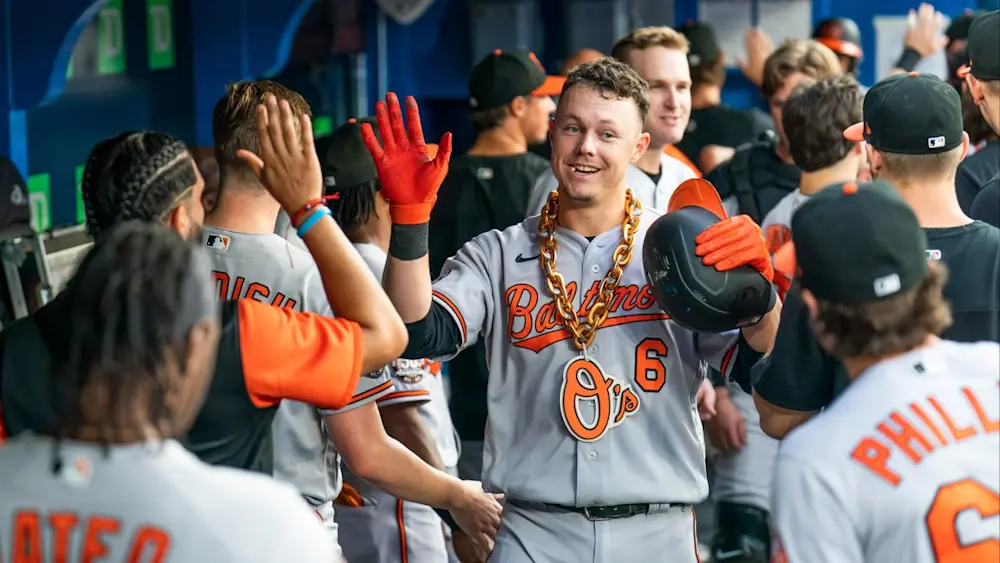 Baltimore Orioles Ryan Mountcastle HR Chain
