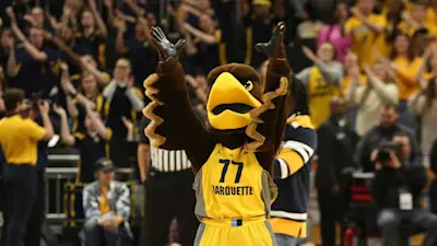 Marquette Mascot BBall