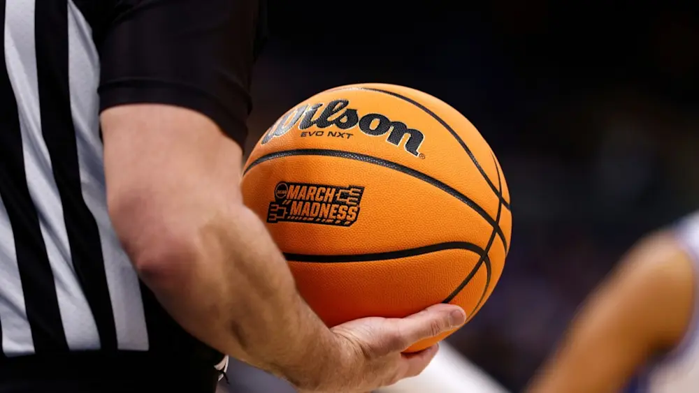 March Madness basketball referee