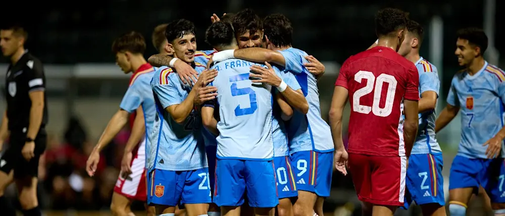 football international 2024 jjoo spain away goal celebration