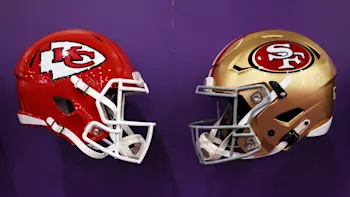 Super Bowl LVIII Helmets