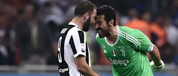 r football seriea juventus higuainbuffon new