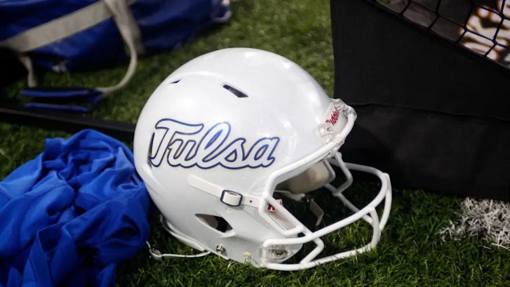 Tulsa Football Helmet