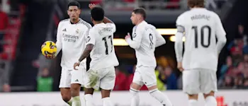 2024 football spain liga ea sport real madrid bellingham goal celebration