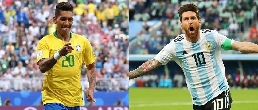 r football brazil argentina firmino messi