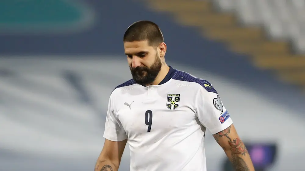 Aleksandar Mitrovic Serbia EURO