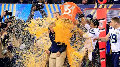 Gatorade Bath Seahawks Super Bowl