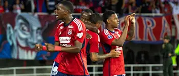 football 2024 colombia independiente medellin goal celebration