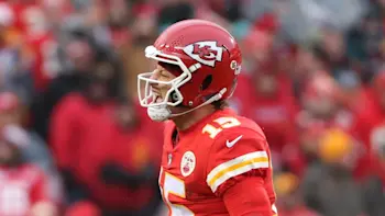 Patrick Mahomes Chiefs yell