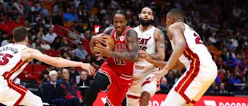 basket 2024 nba chicago bulls derozan heat