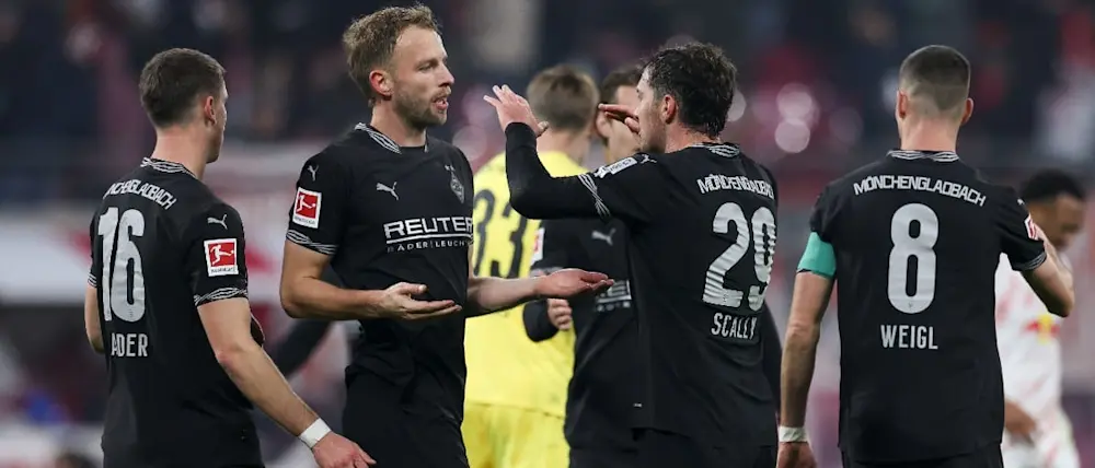 2024 football germany bundesliga monchengladbach goal celebration