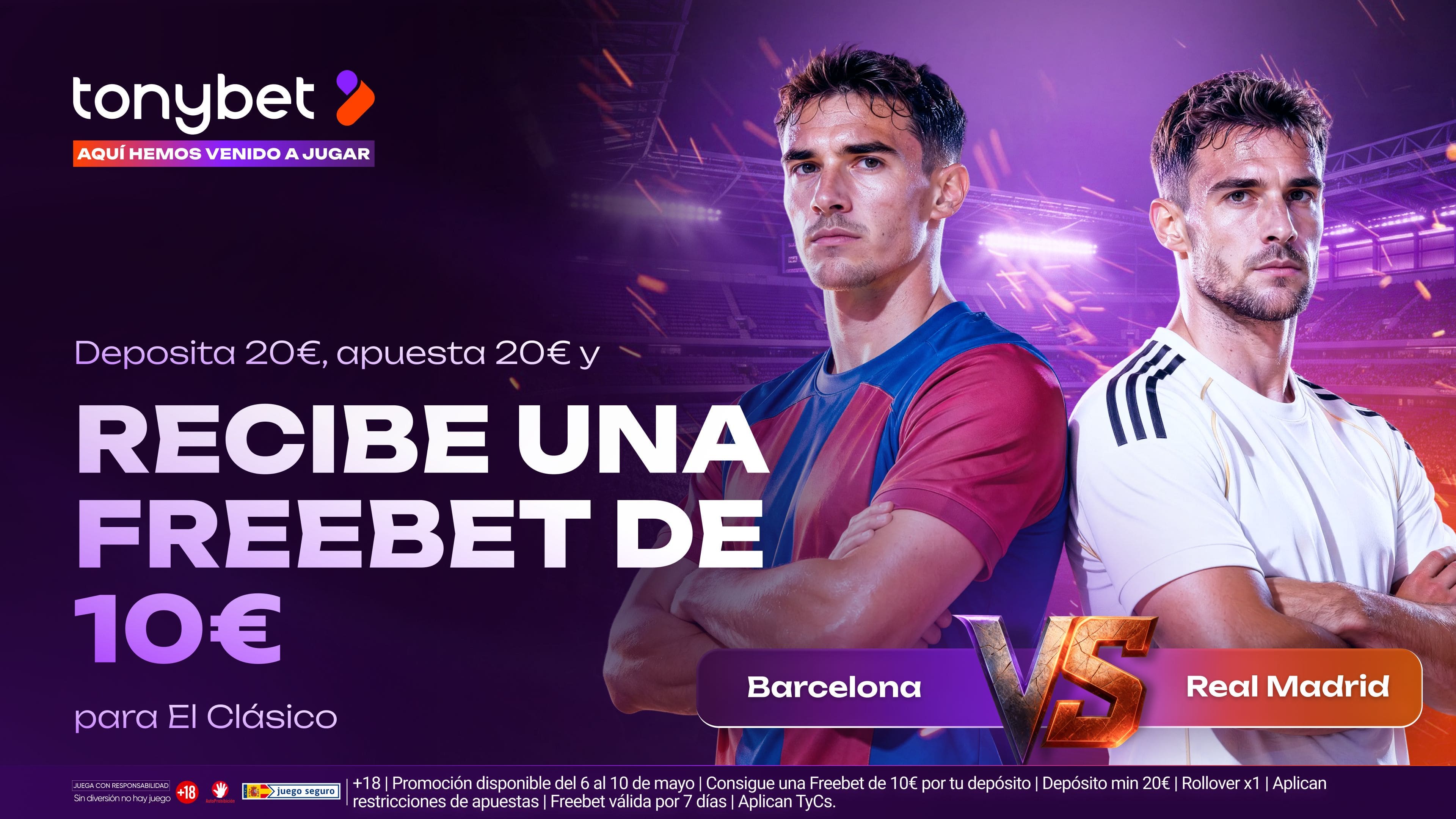 TonyBet Barcelona vs Real