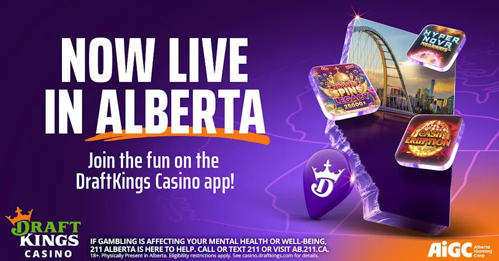 DraftKings Casino is Now Live in Alberta, Sign Up Today