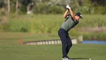 Viktor Hovland swing