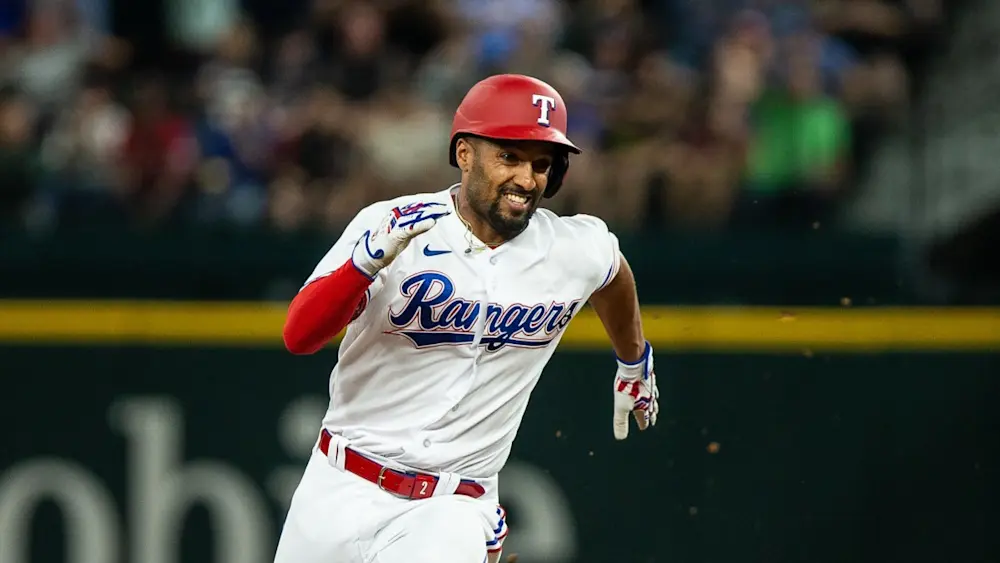 Rangers Marcus Semien Running