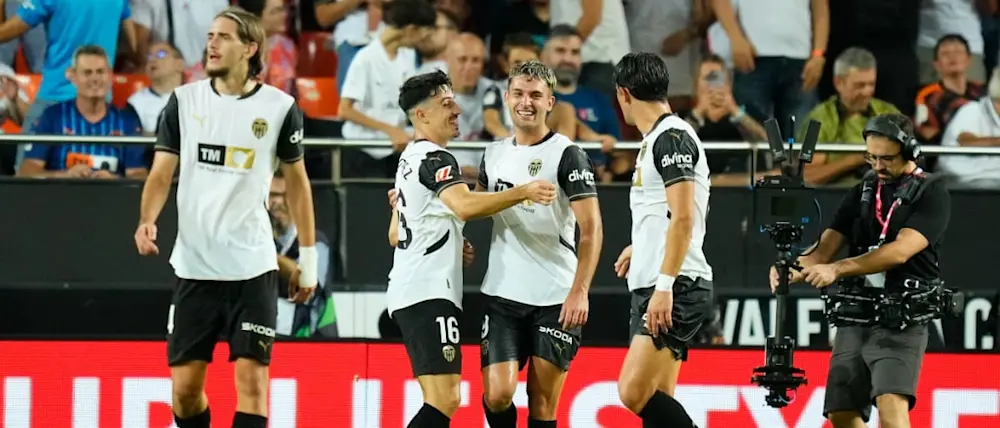 football 2024 laliga valencia celebration goal