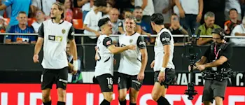 football 2024 laliga valencia celebration goal