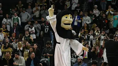 Providence Friars bball mascot