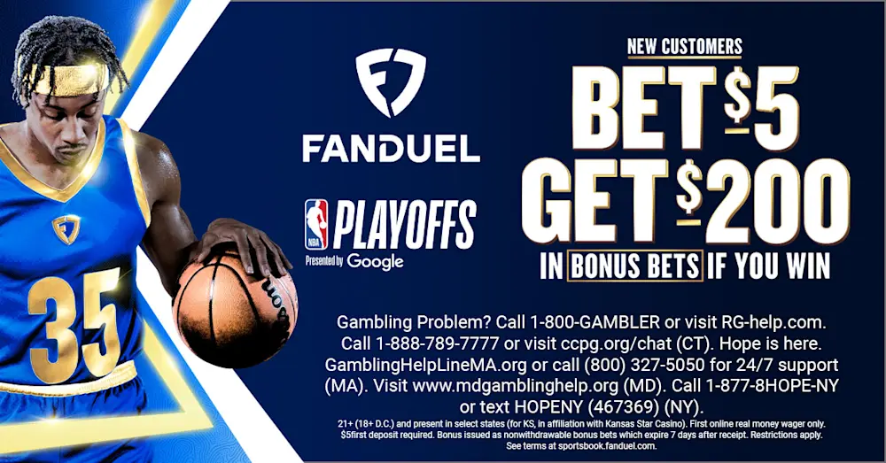 FanDuel Bet $5 Get $200 May 2025
