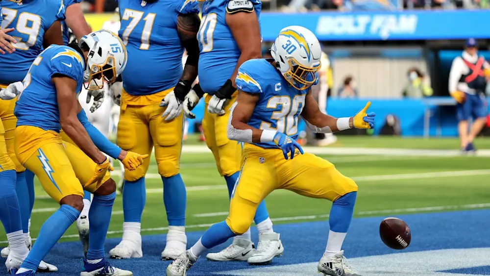 Austin Ekeler Chargers TD celebration