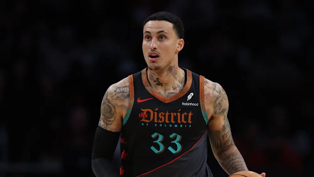 Wizards Kyle Kuzma Dribbling