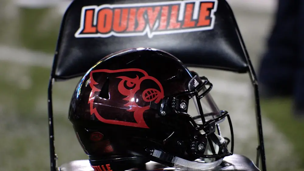 Louisville Football Helmet