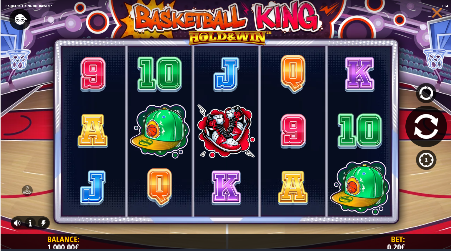 Basketball King Hold & Win