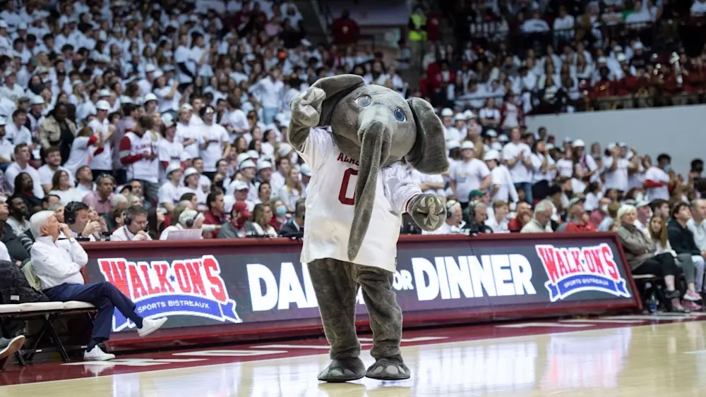 Alabama basketball mascot