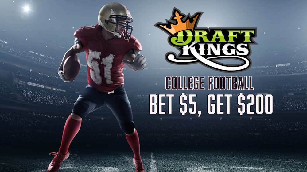 Bet $5, Win $200 DraftKings College Football