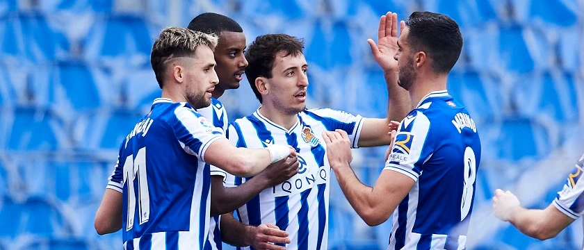 r football real sociedad celebration 2022