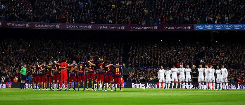 r football clasico camp nou stadium