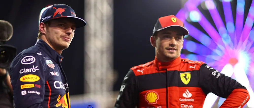 Max Verstappen Charles Leclerc F1