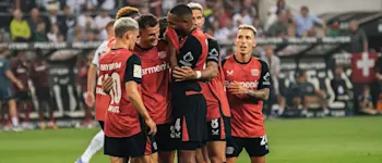 football 2024 bundesliga bayer leverkusen goal celebration