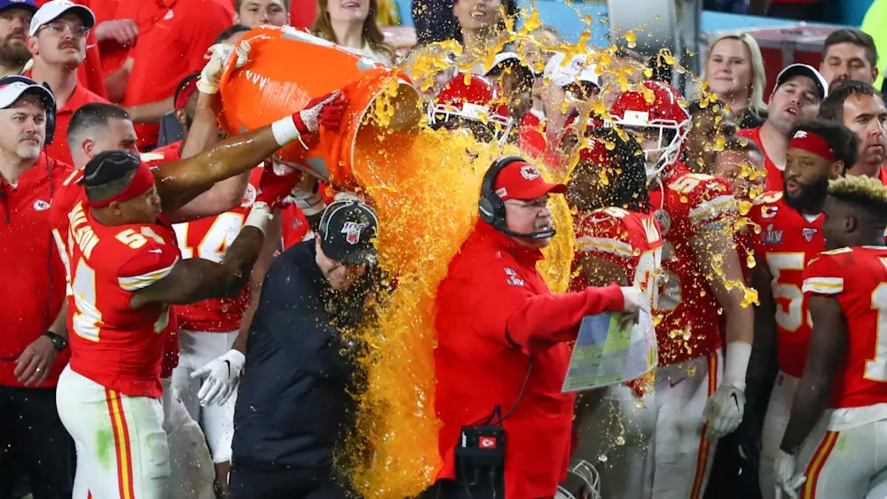 Andy Reid Chiefs Gatorade
