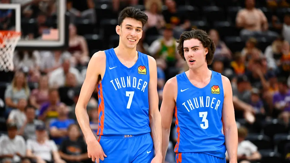 Thunder Chet Holmgren Josh Giddey