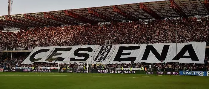 r football serieb cesena stadium