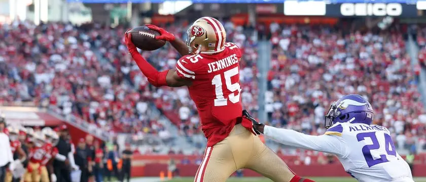 49ers Jauan Jennings Catch