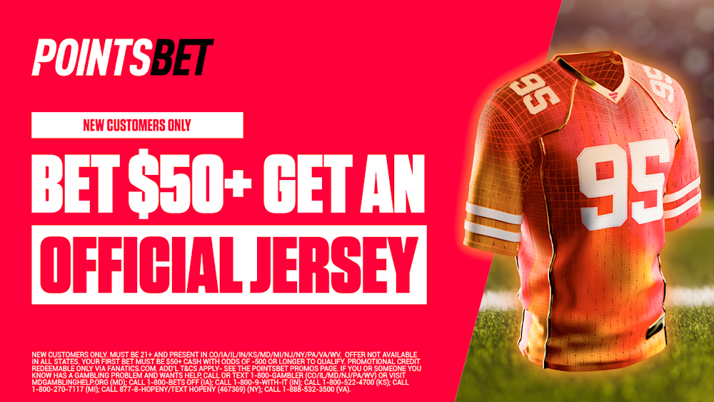 PointsBet Jersey Promotion