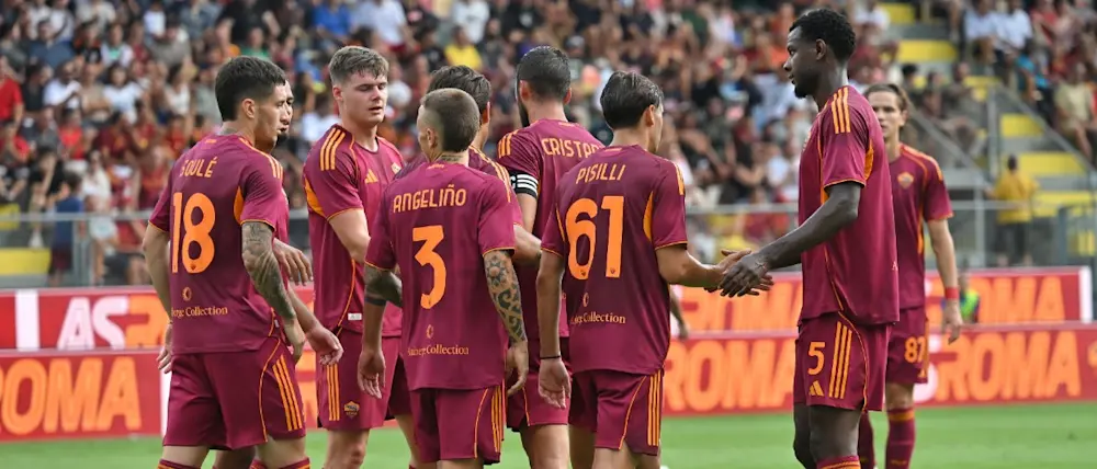 football 2025 preseason roma home players