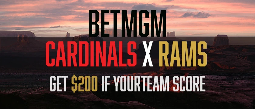 BetMGM Cardinals vs Rams MNF