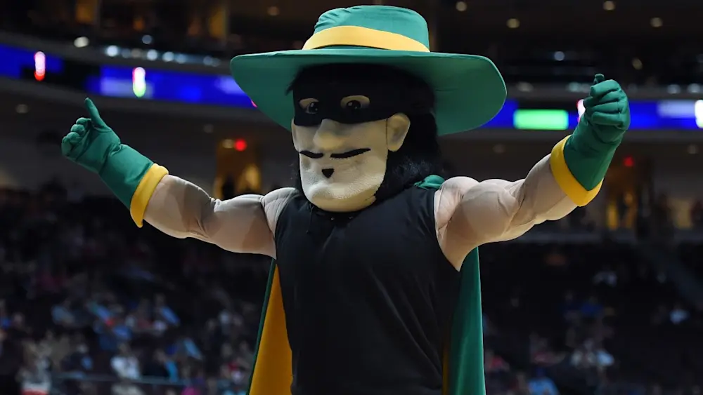 San Francisco Dons bball mascot