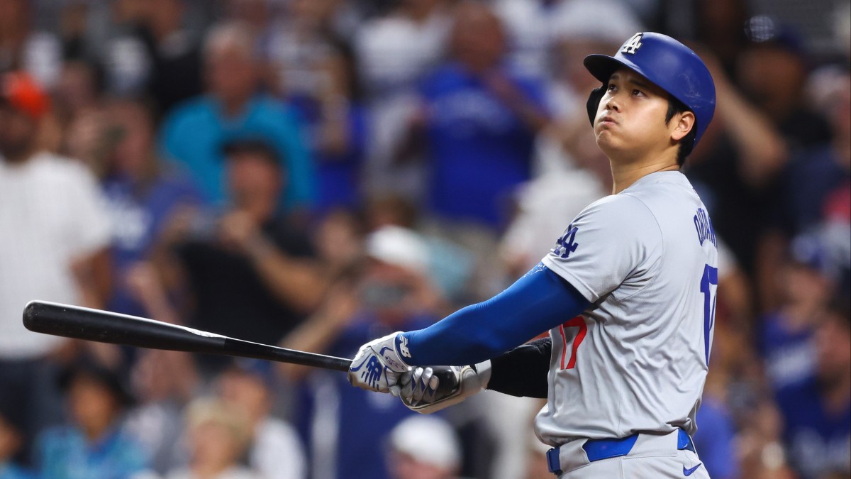 Shohei Ohtani Dodgers Swing