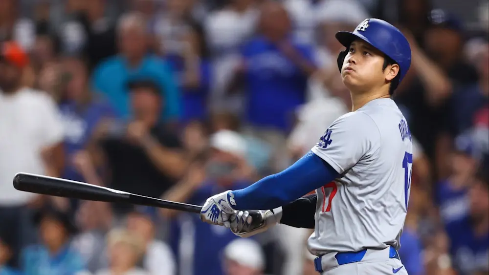 Shohei Ohtani Dodgers Swing